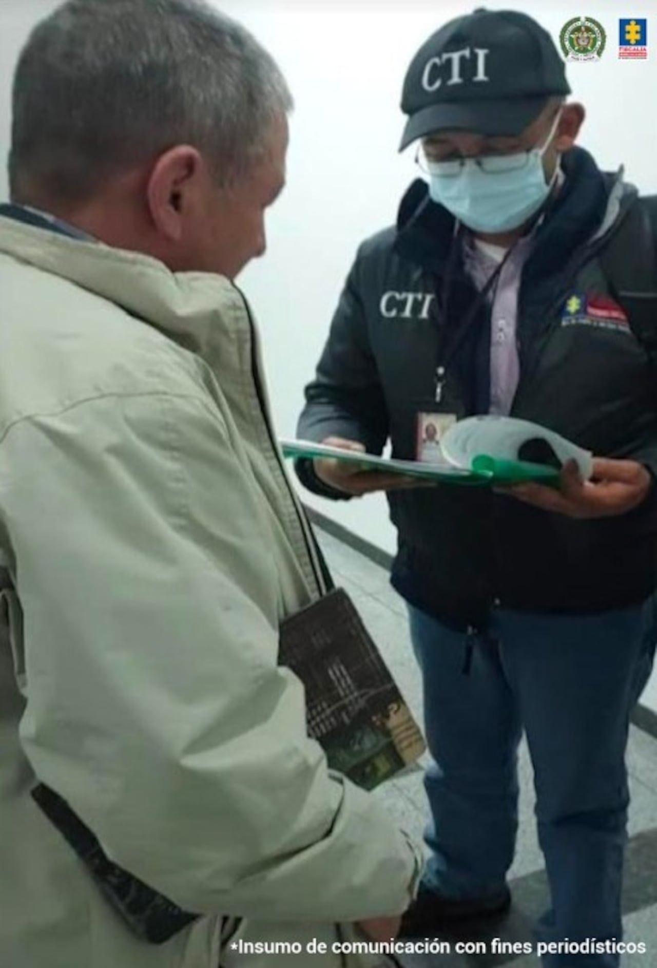 El coronel (r) de la Policía Antonio José Ardila Torres, alias Coro, fue capturado con fines de extradición.