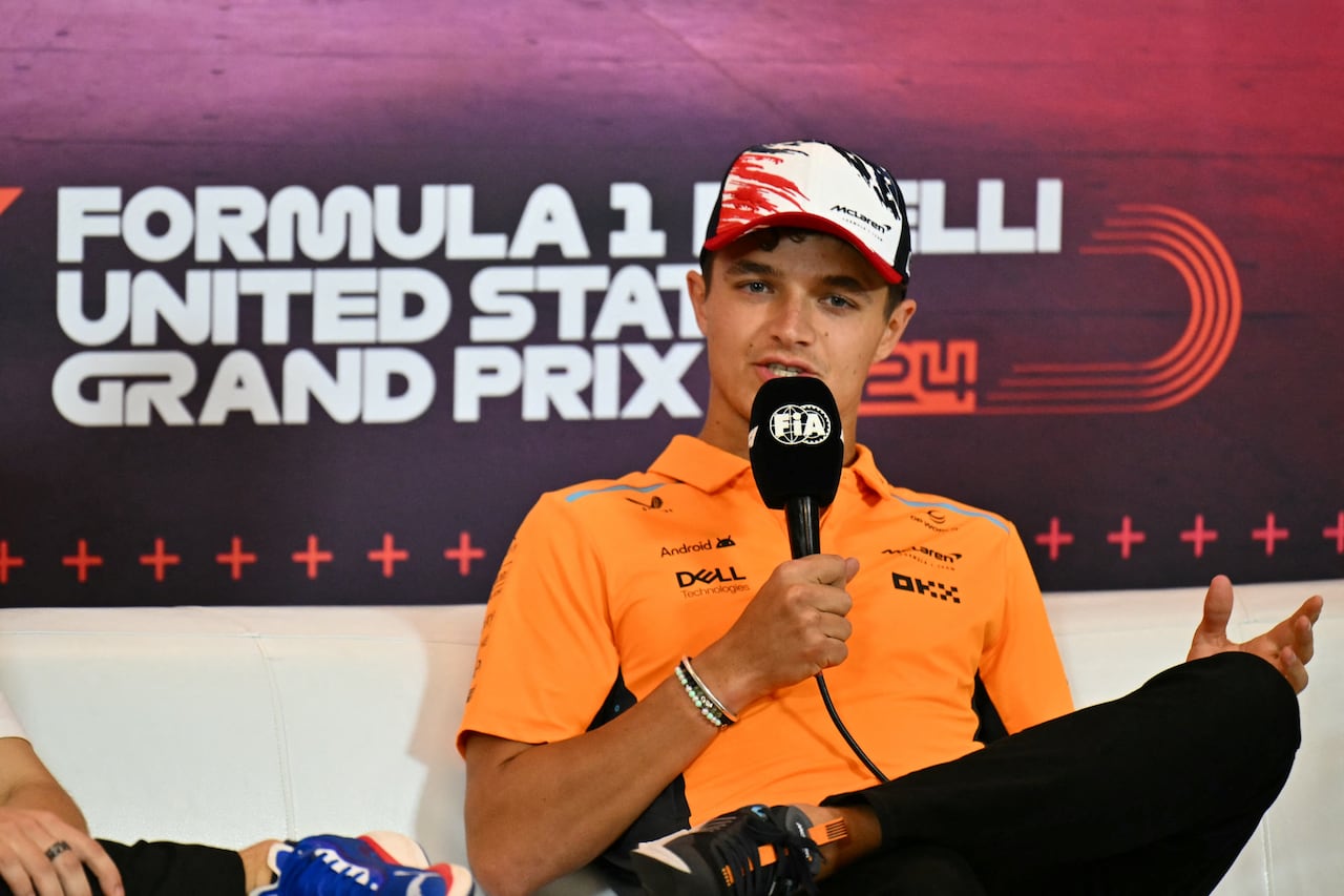 Lando Norris quiere dar la sorpresa en EEUU y cortar diferencias con Verstappen en el liderato del mundial de la F1