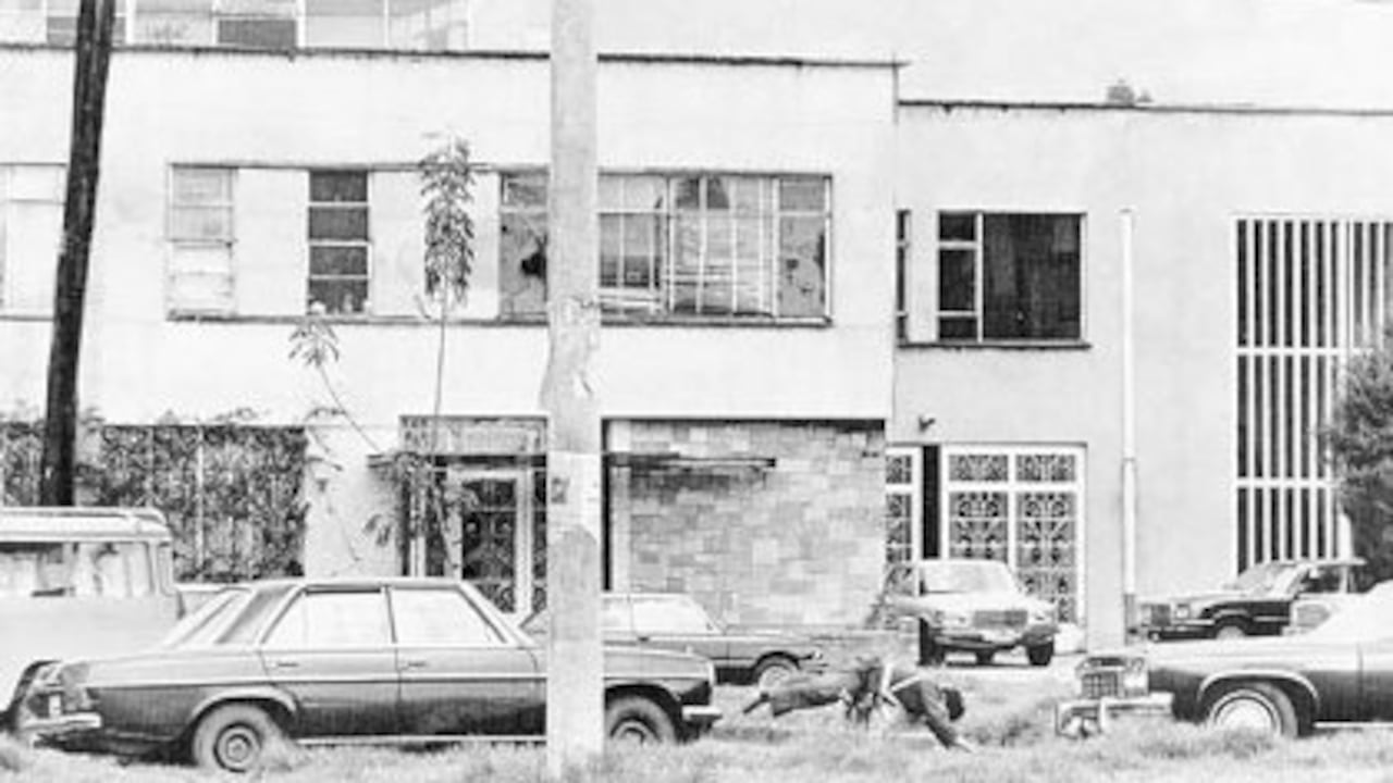 Sede de la embajada de República Dominicana en 1980, ubicada sobre la 30 con 46 en Bogotá.