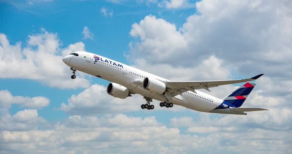 Aerolínea Latam.