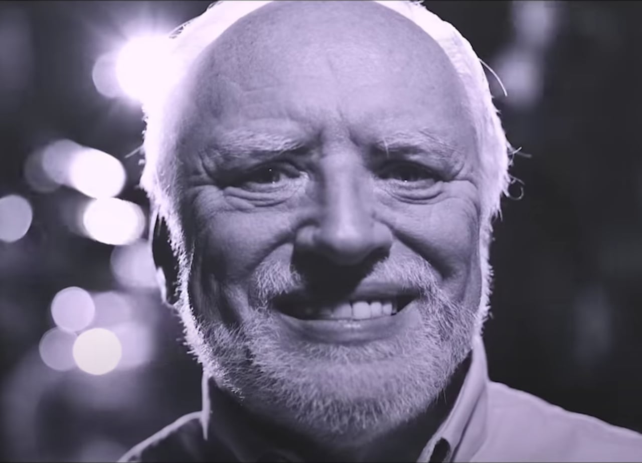 Su nombre real es András Arató y saltó a la fama gracias al meme que en redes fue bautizado como Harold.