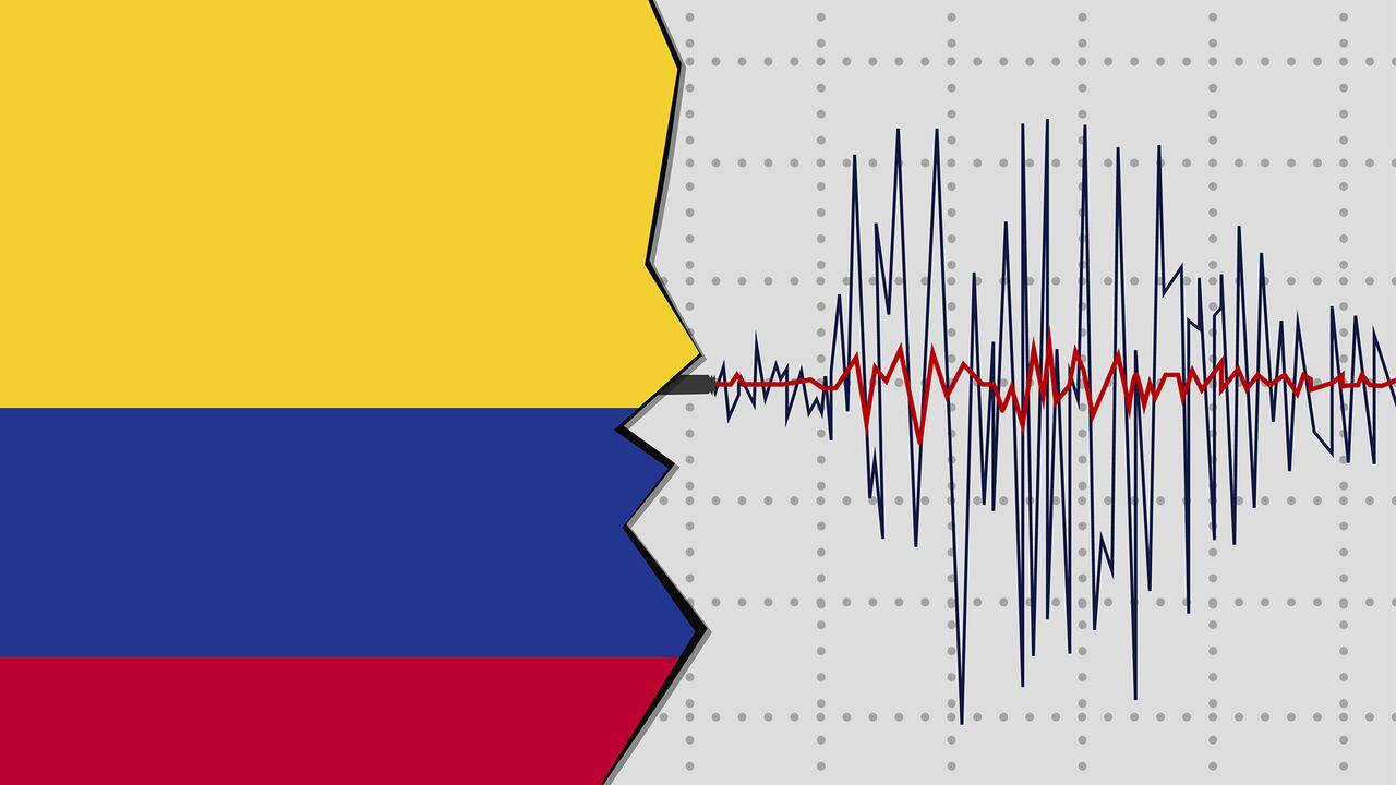 Sismo temblor sismografo Colombia