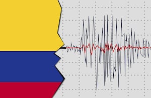 Sismo temblor sismografo Colombia