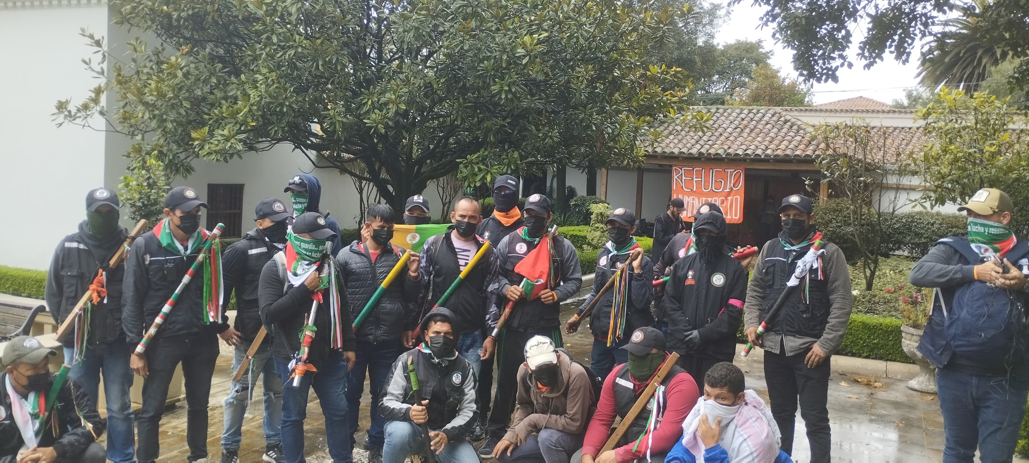 Indígenas en la Nunciatura Apostólica