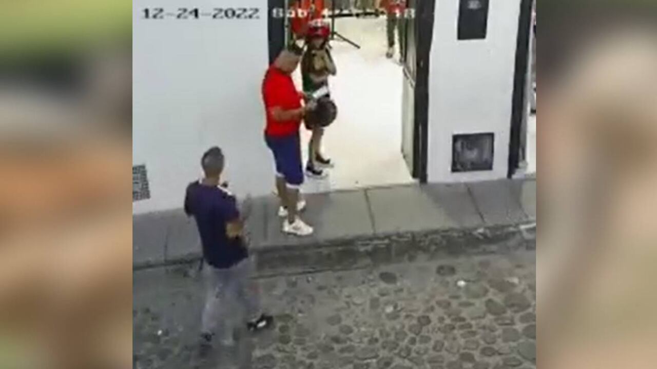 Las cámaras de seguridad son un factor clave en la investigación de asesinato derivado de caso de intolerancia en Girón, Santander.