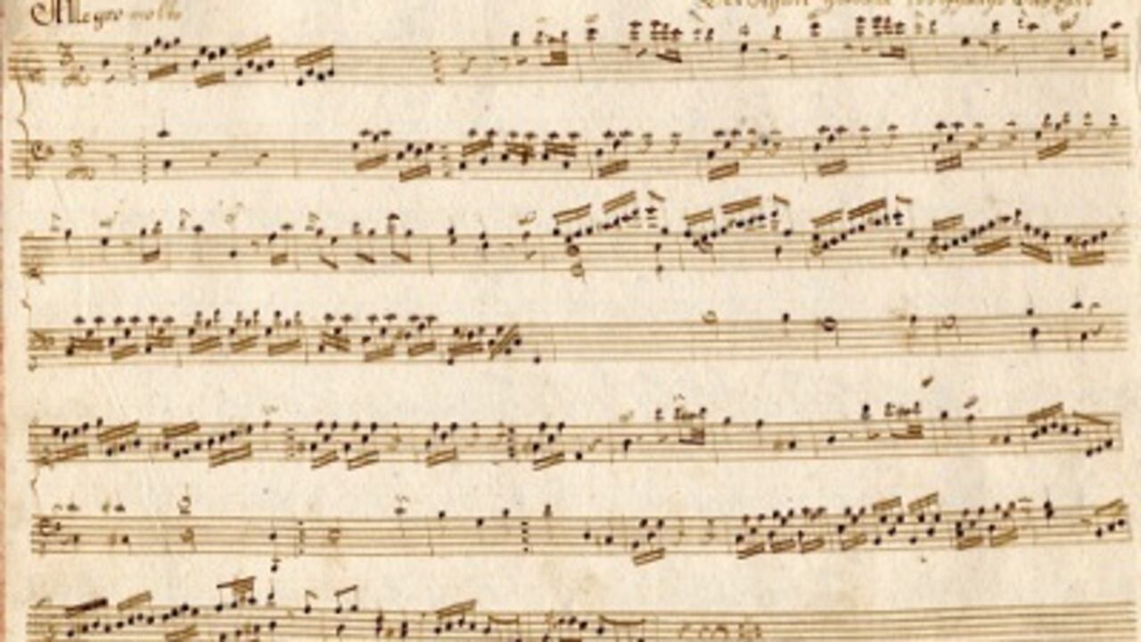 La pieza no fue manuscrita por Mozart pero se ajusta estilísticamente a lo que se conoce de su época precoz.