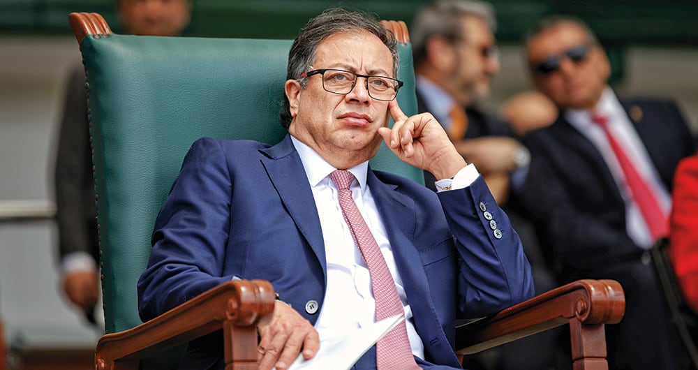 Gustavo Petro, presidente de Colombia.
