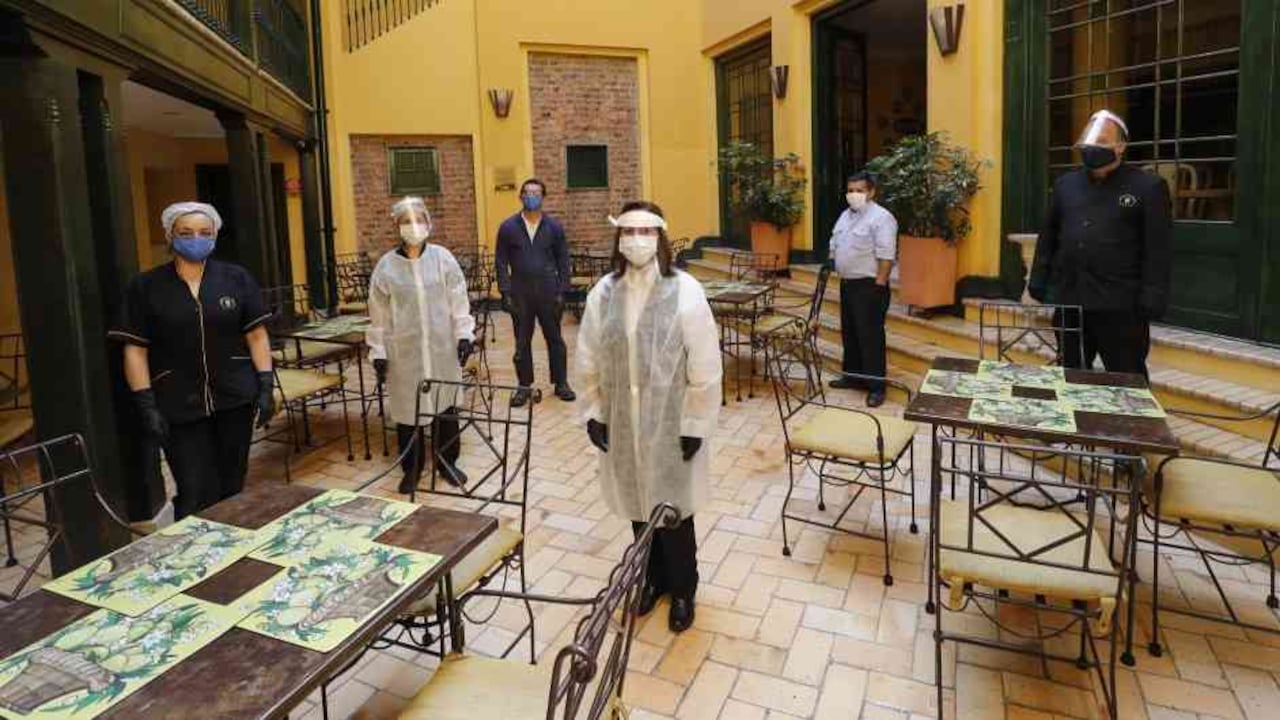 Hotel de la Ópera en Bogotá.