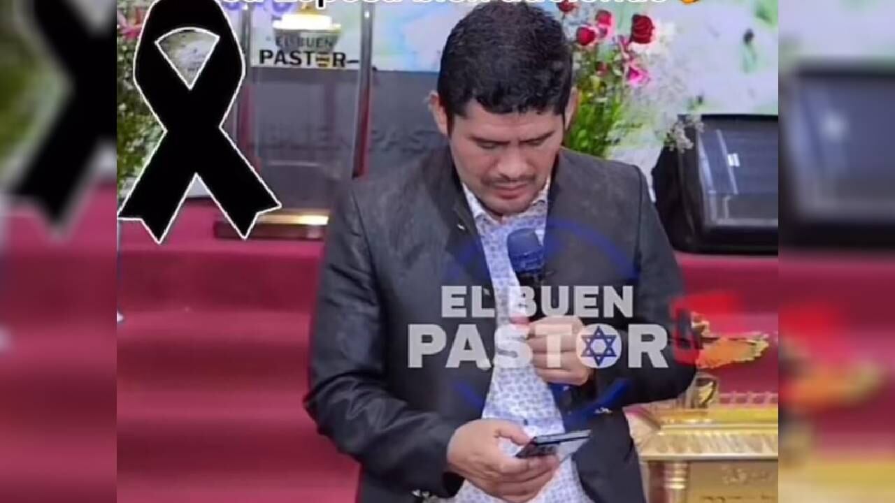 Según la usuaria que compartió en TikTok la escena, solo pasó un mes desde que el pastor despidió a su esposa para volver a casarse.