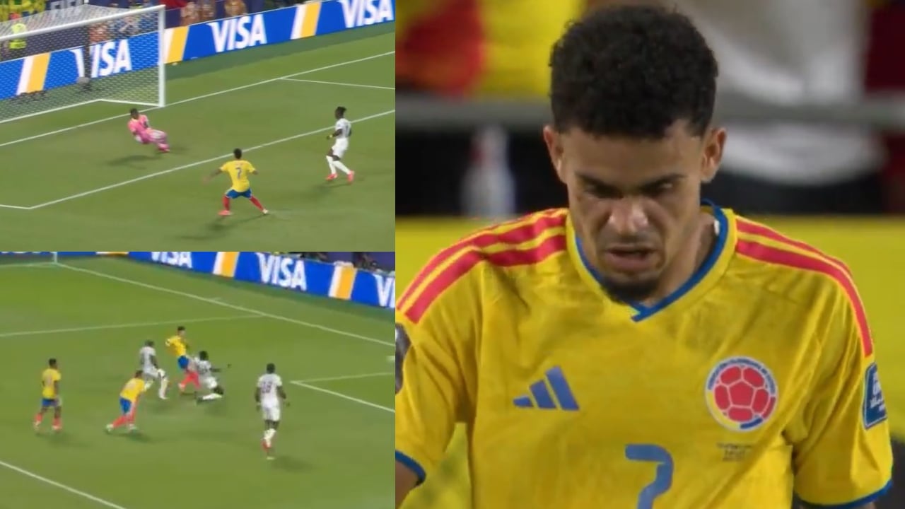 Luis Díaz contra Ghana