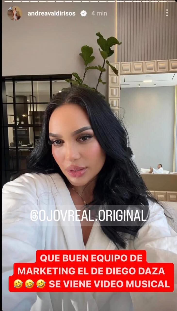 Foto de Andrea Valdiri sería marketing.