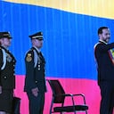 Posesión presidente Abelardo De La Espriella en el Batallón Pichincha