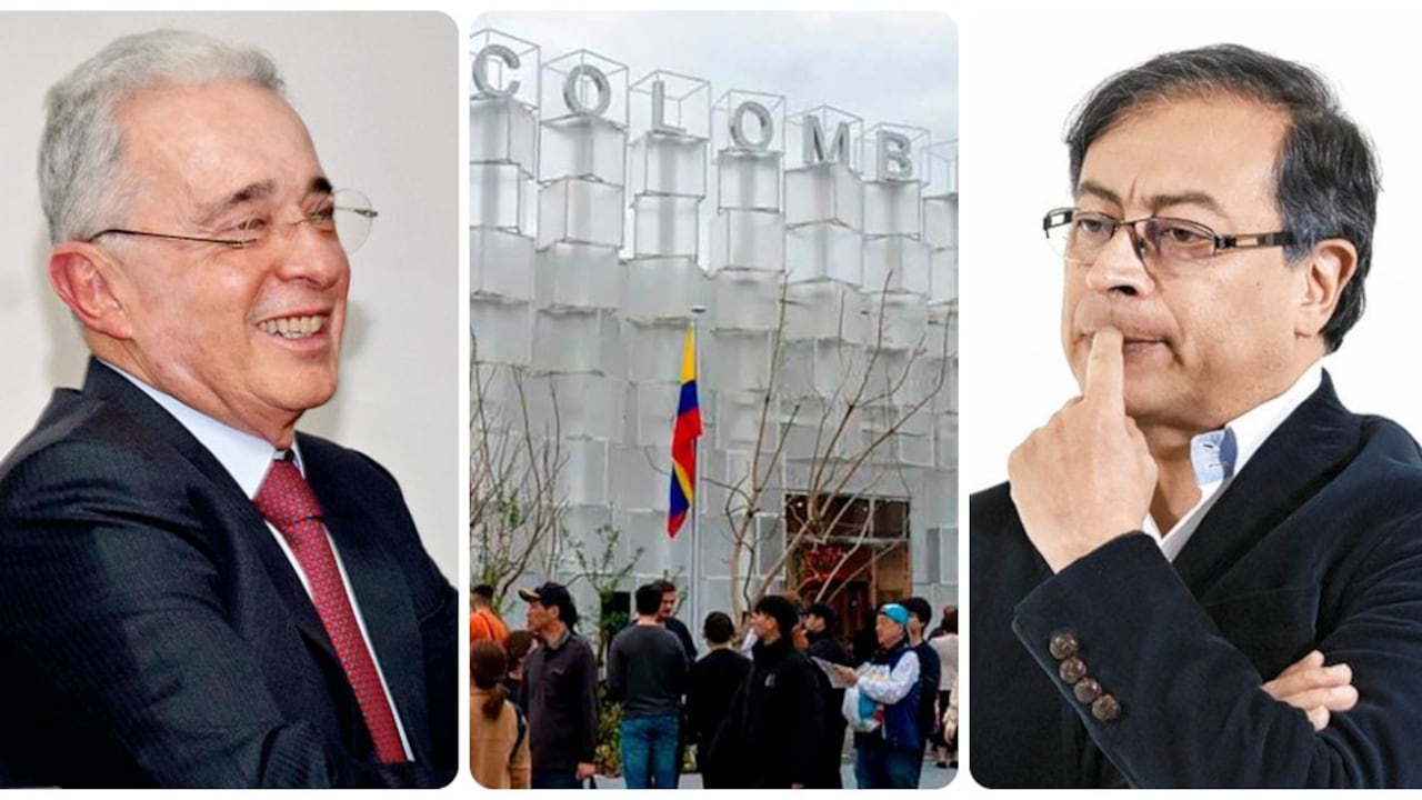 Álvaro Uribe y Gustavo Petro