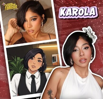 Karola Alcendra, creadora de contenido.