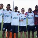 Junto a Harold Preciado, Miguel Borja, Juan Fernando Quintero, Yerson Candelo y Andrés Mosquera Marmolejo, Yaser Asprilla disfrutó su paso por la Selección Colombia en la convocatoria para el amistoso vs. Honduras.