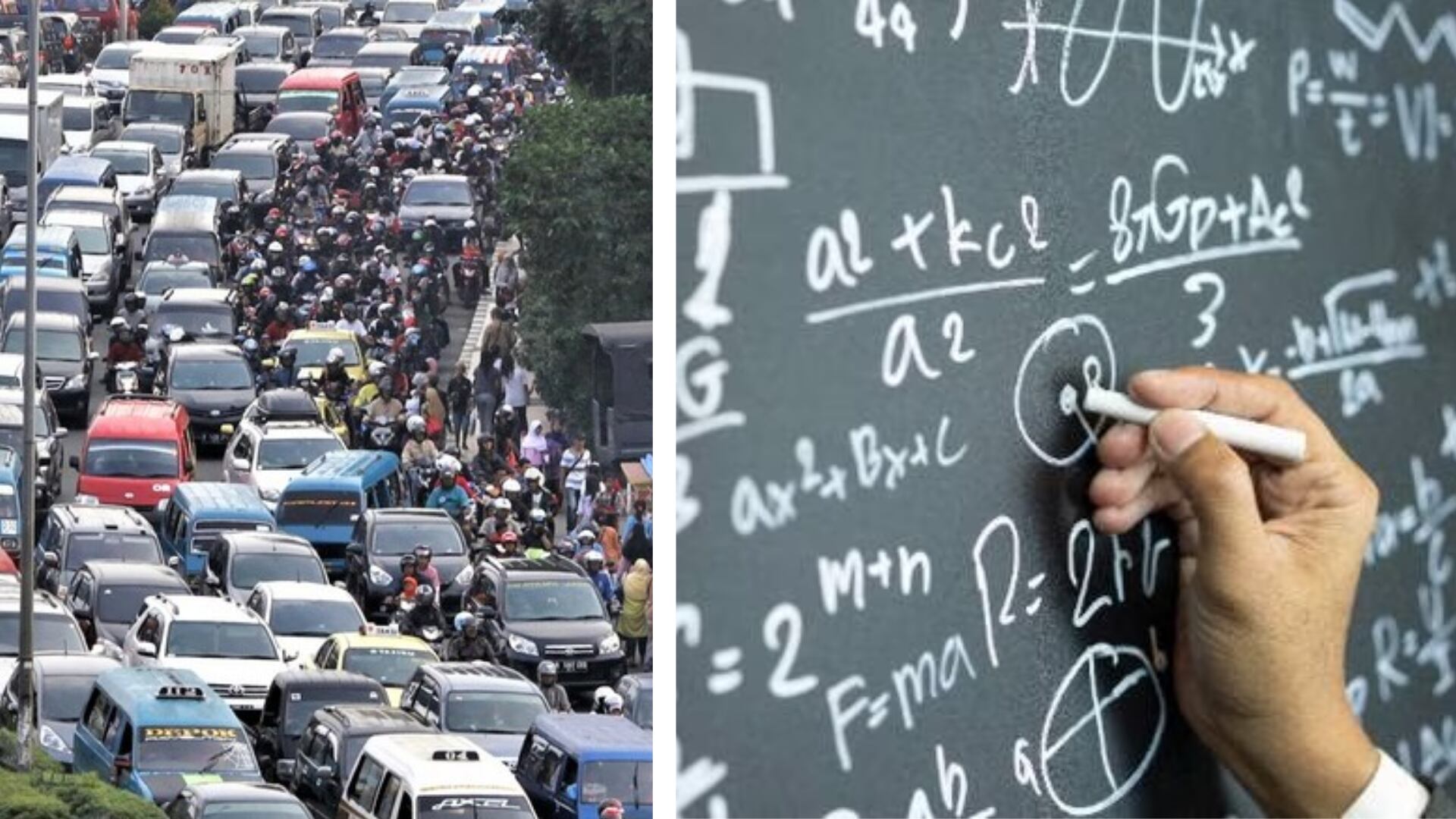 Un ingenioso profesor de matemáticas encontró la forma de evitar el pico y placa en Bogotá.