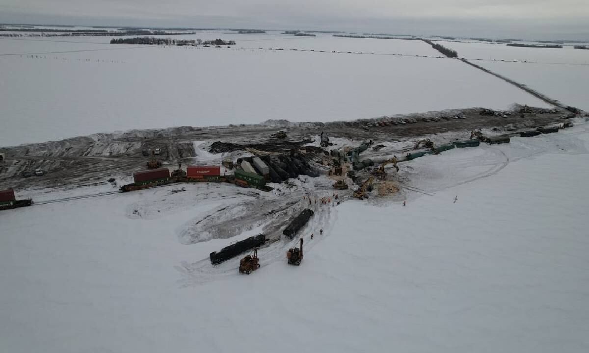 En un accidente similar, el pasado 3 de febrero, un tren de mercancías con sustancias químicas peligrosas se descarriló en Ohio