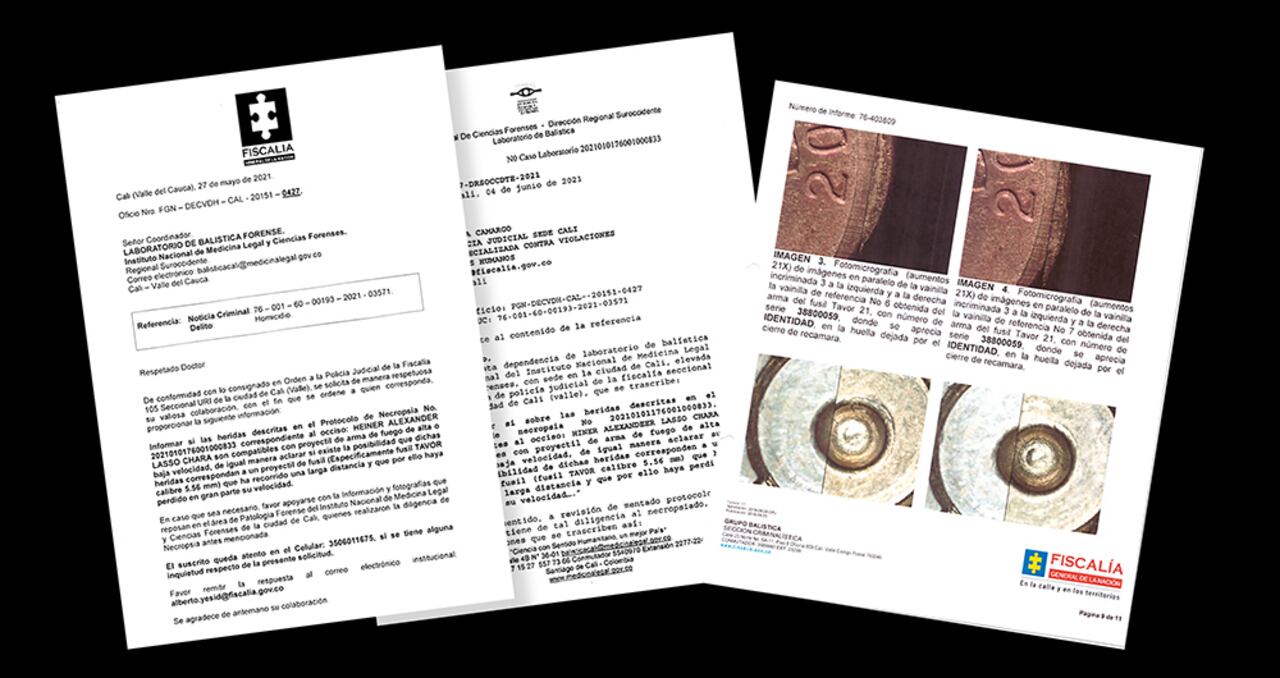Los informes de balística dejan en evidencia que el Grupo de Operaciones Especiales de Seguridad de la Policía (Goes) sí realizó disparos en las protestas, aunque lo han negado. Son más de 2.000 documentos que reconstruyen los días aciagos de las protestas en Cali.