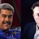 Nicolás Maduro, presidente de Venezuela, y Elon Musk, dueño de X, Tesla y Space X