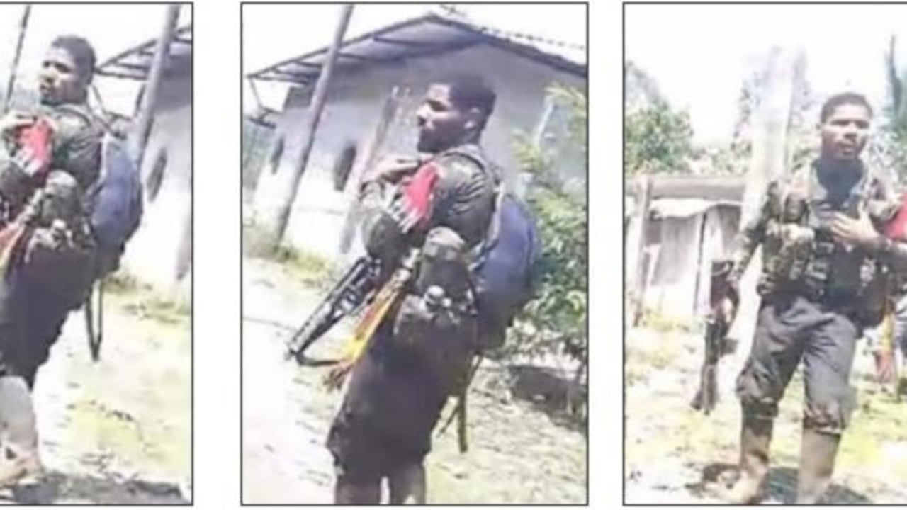 Julio César Rivas, integrante del ELN capturado en Buenaventura.