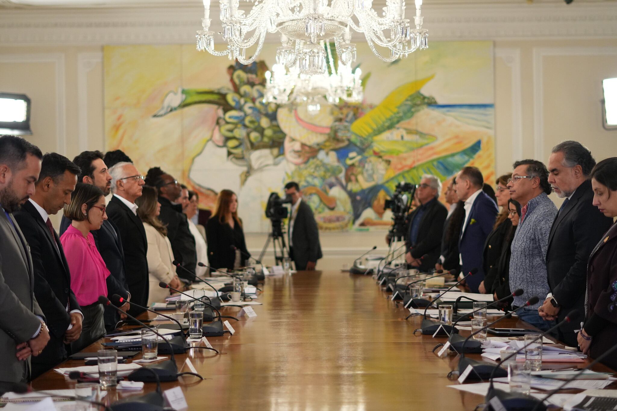 El consejo de ministros del 3 de marzo de 2025, en Bogotá