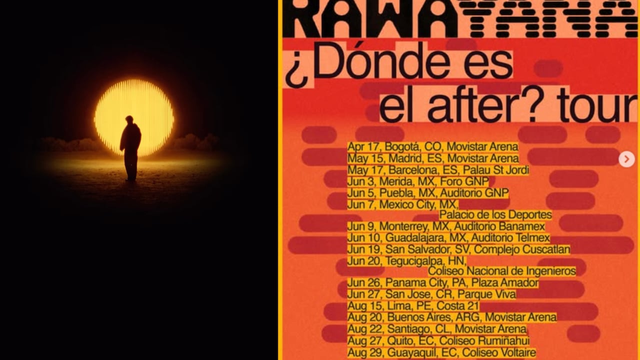 Rawayana anunció concierto en Bogotá en el Movistar Arena.