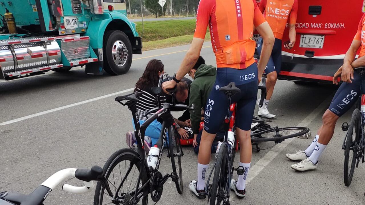 El ciclista zipaquireño se encuentra entrenando en Colombia.