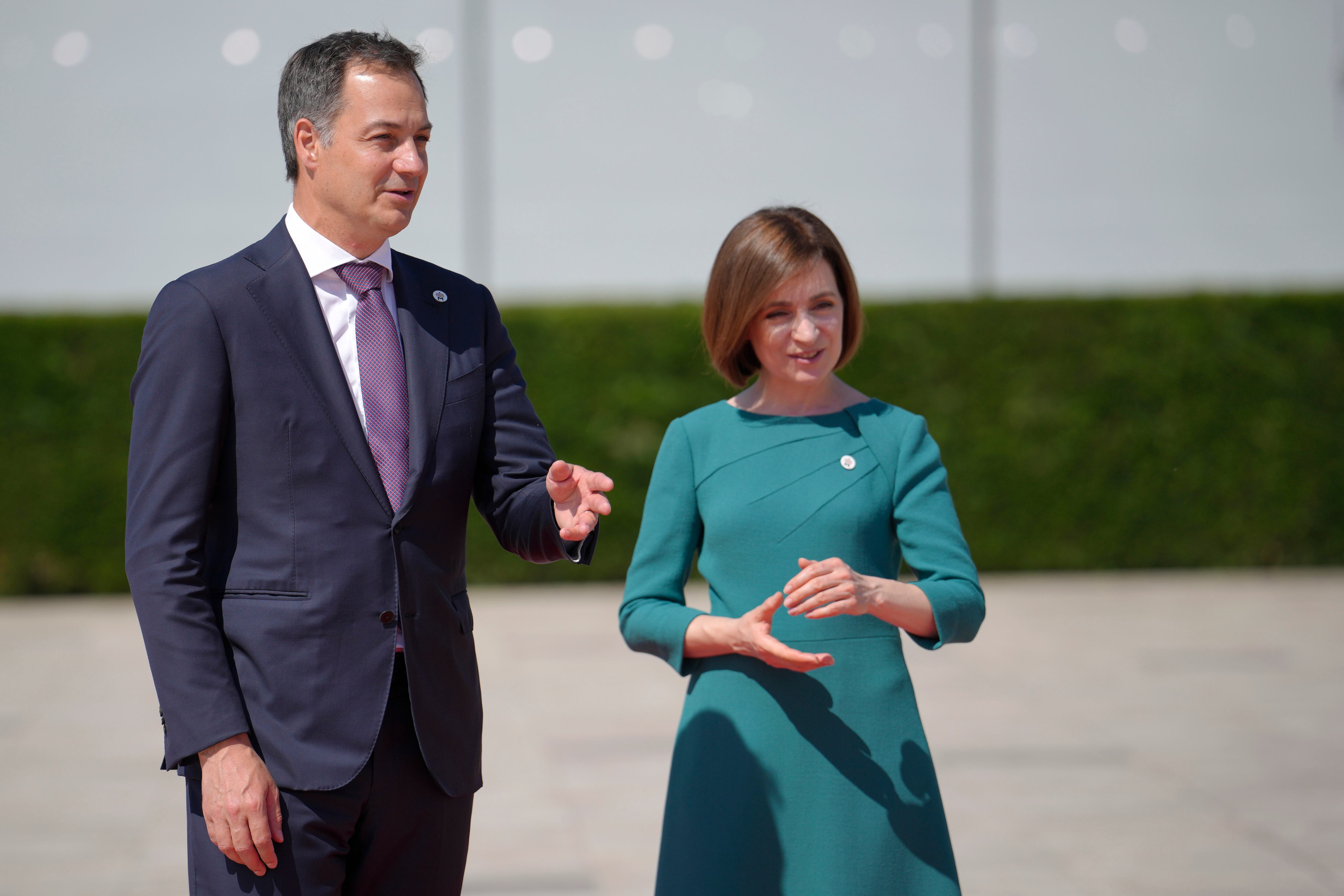 Alexander De Croo. primer ministro de Bélgica.