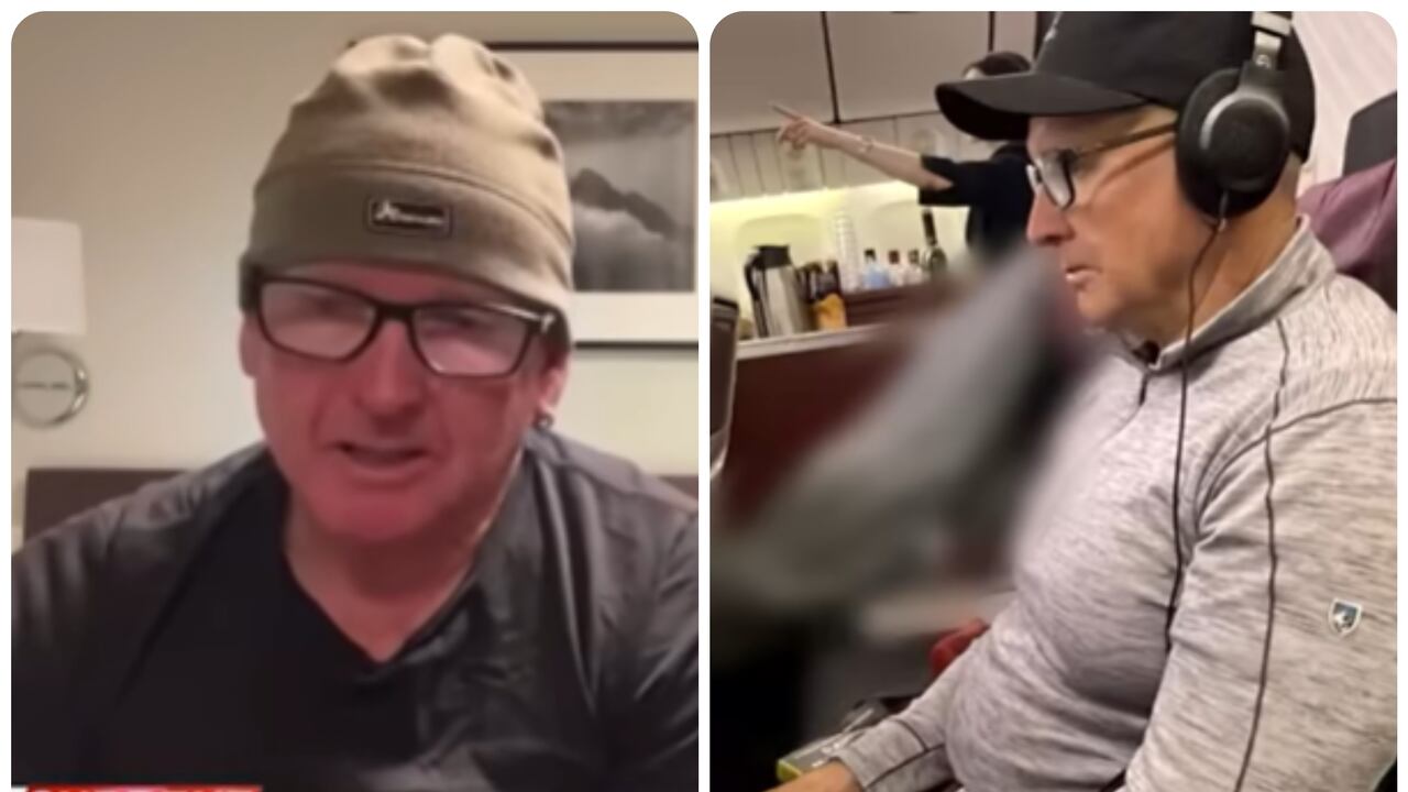 La pareja estaba en un vuelo de Qatar Airways desde Melbourne cuando una mujer falleció trágicamente en el aire.