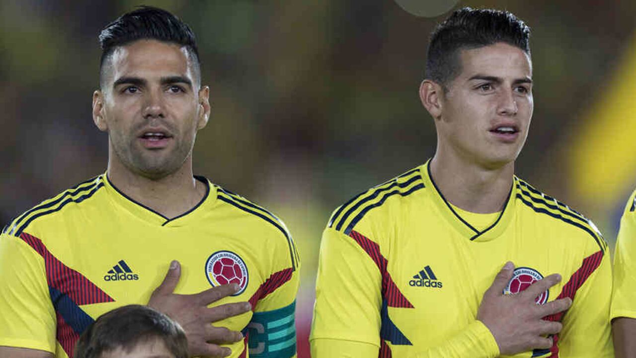 Falcao y James