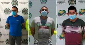 Los capturados del ELN