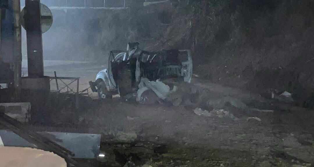 Carro con explosivos en el Cauca.