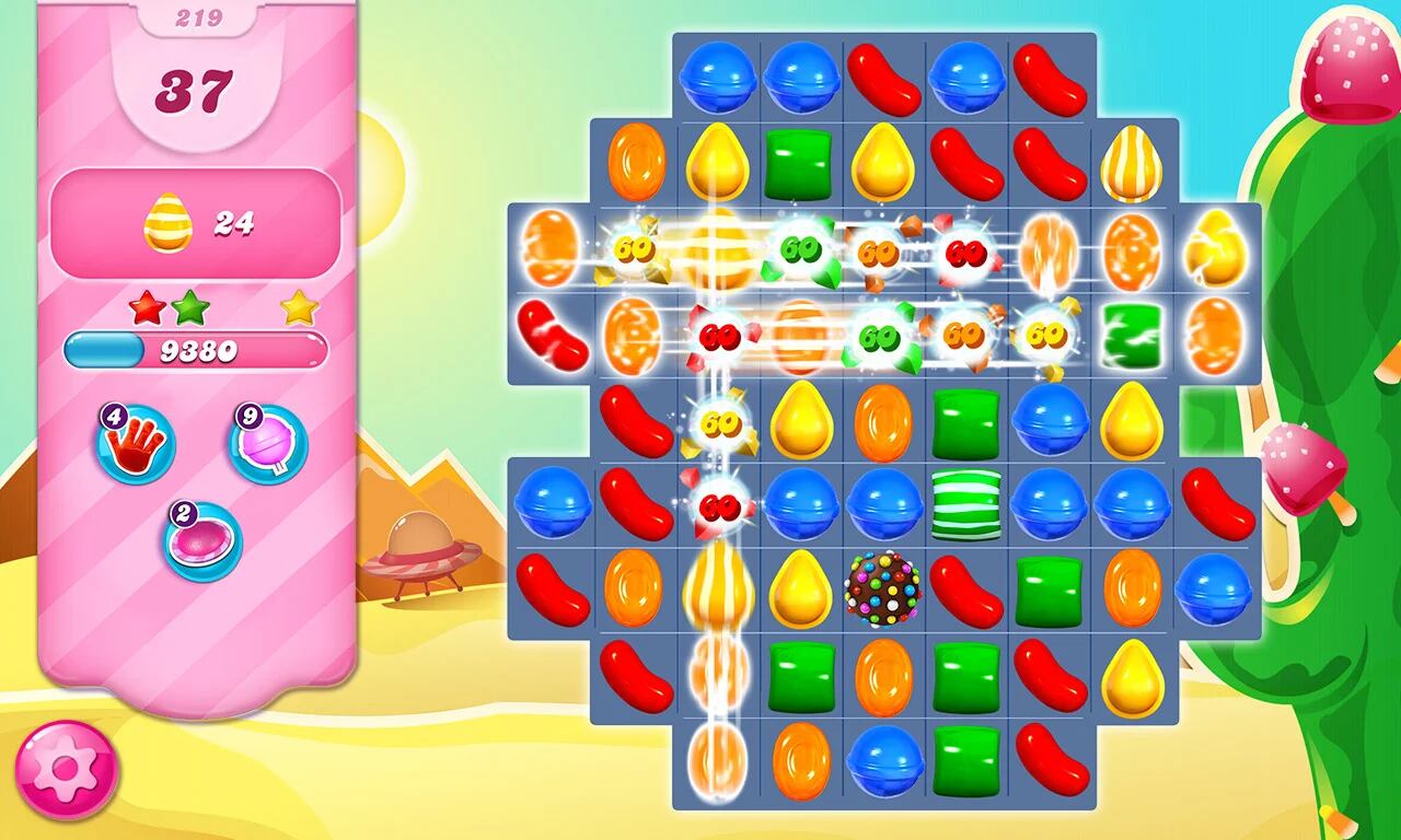 Candy Crush Saga es uno de los videojuegos para móviles más populares del mundo,