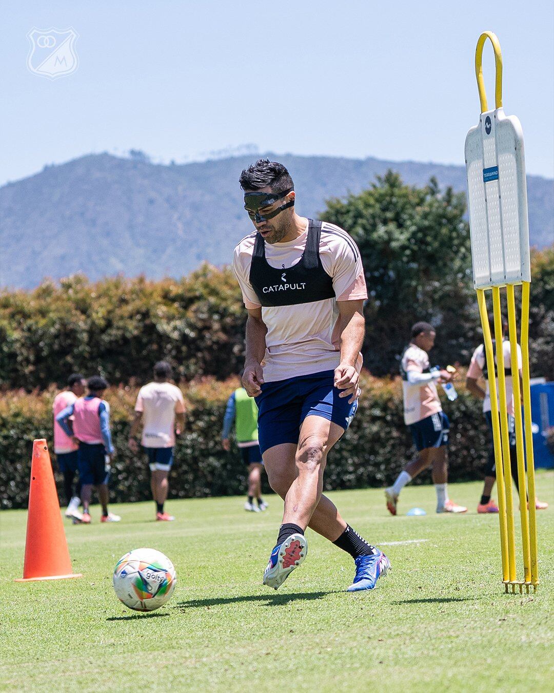 Radamel Falcao con Millonarios