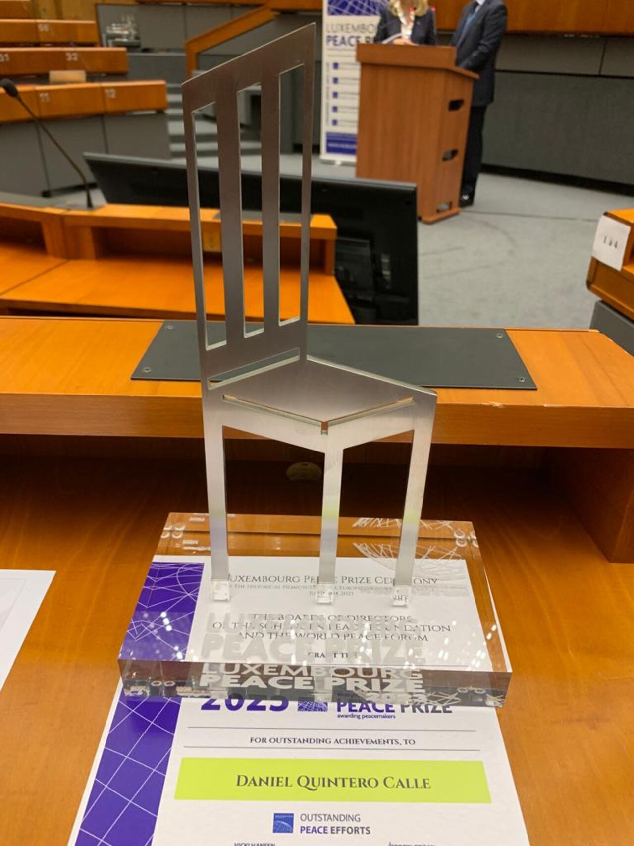 Este es el premio con el que fue galardonado el alcalde de Medellín, Daniel Quintero.