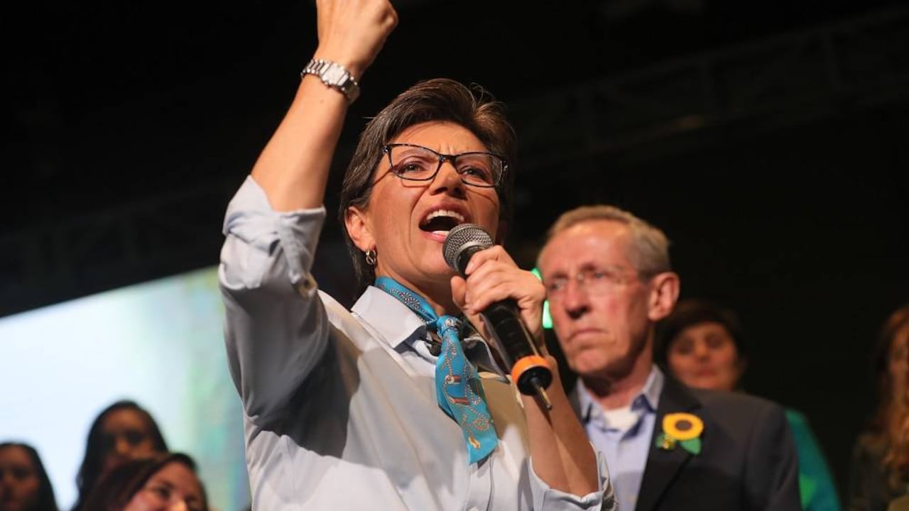 Claudia López, candidata de los Verdes//Foto: Carlos Julio Martínez// SEMANA.