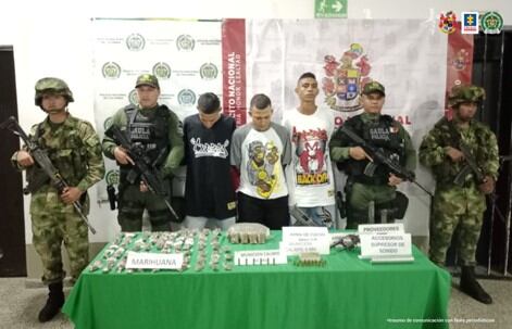 Golpe a grupo delincuencial que delinque en Antioquia.