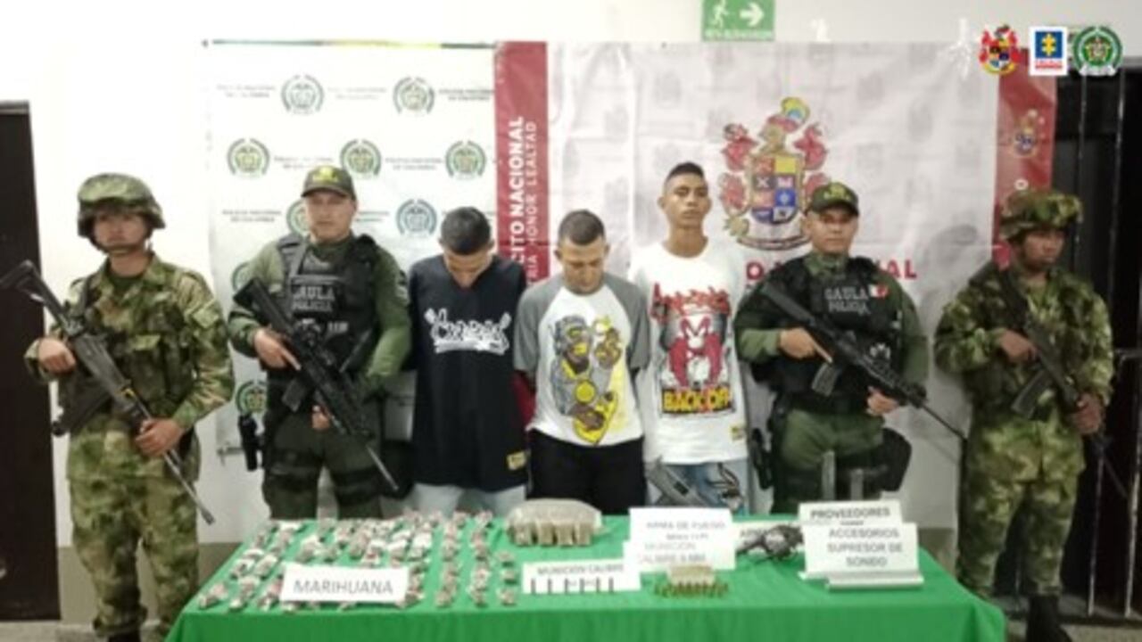 Golpe a grupo delincuencial que delinque en Antioquia.