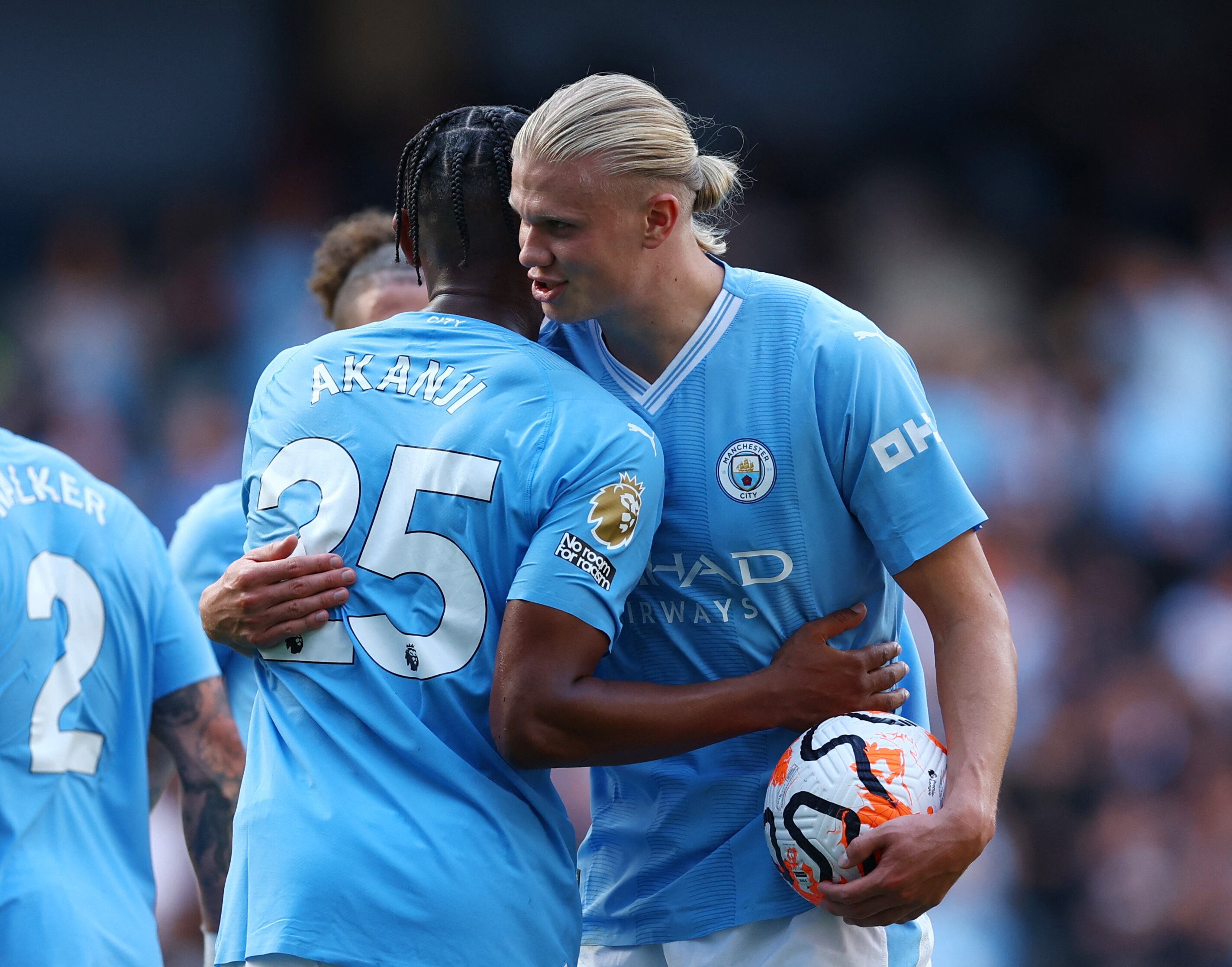 Erling Haaland hace parte del Manchester City.