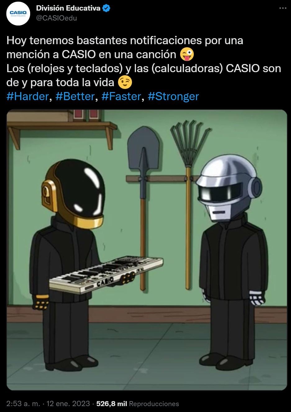 Respuesta Casio a Shakira