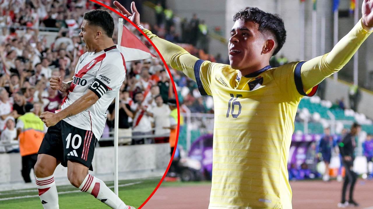 Juan Fernando Quintero y Kendry Páez.