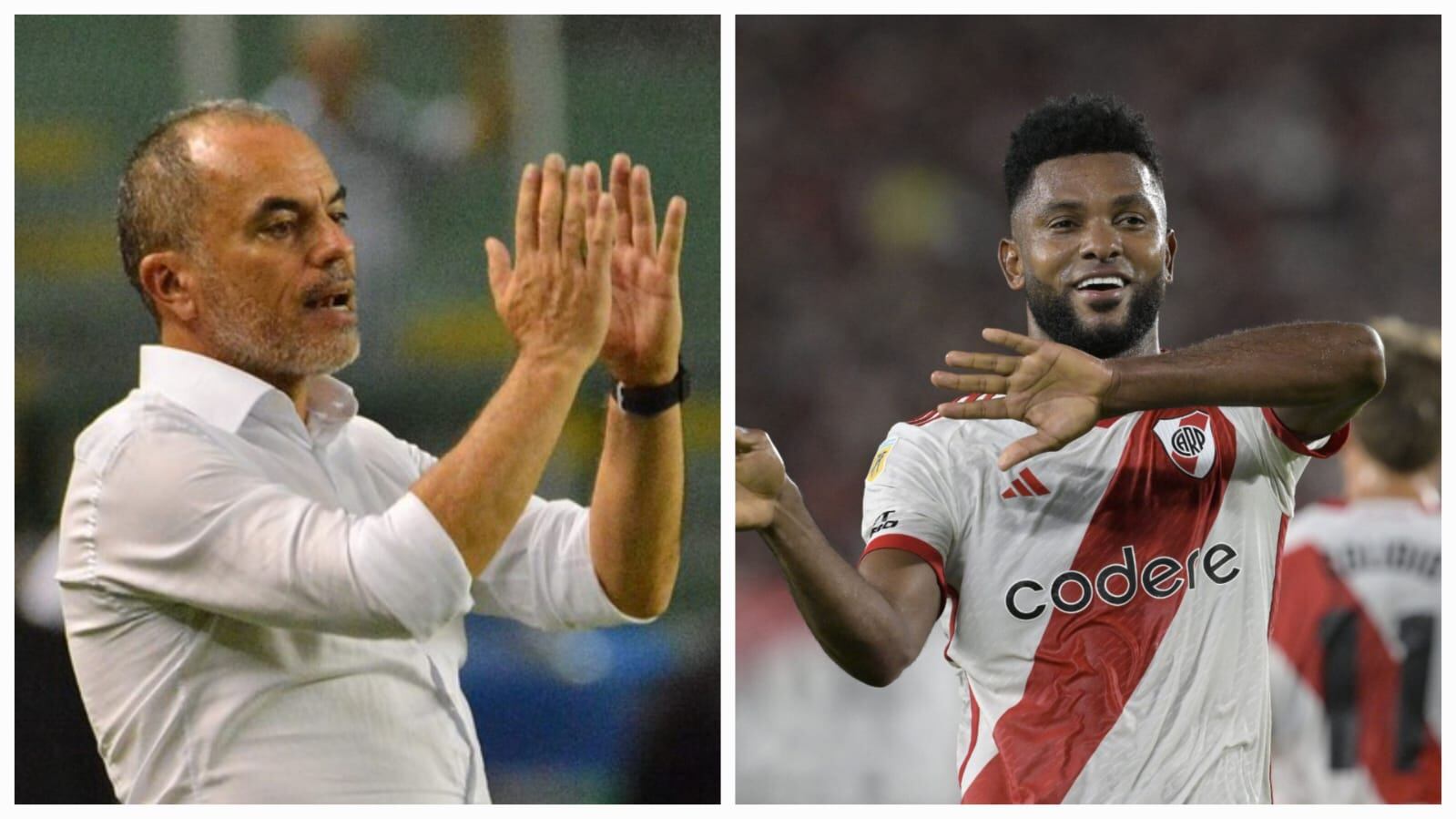 Jaime de la Pava y Miguel Ángel Borja compartieron equipo en 2016.