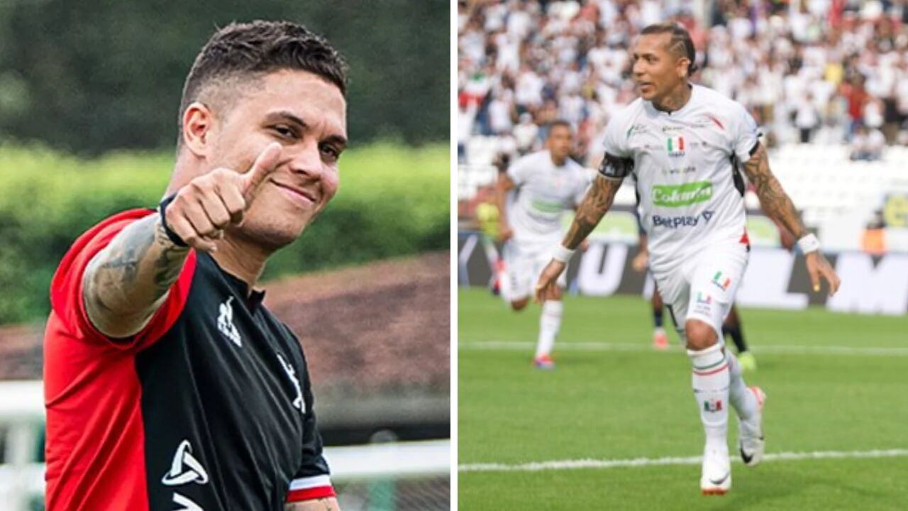 Juanfer Quintero y Dayro Moreno.