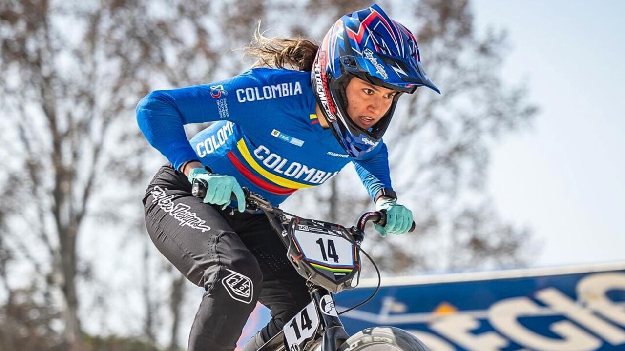 Gabriela Bolle de 23 años es la gran candidata a representar a Colombia en la categoría de damas en BMX, junto a Mariana Pajón.