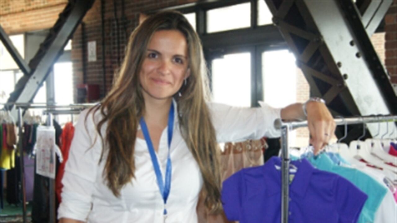 Andrea Nieto, quien con su proyecto de negocio Golf for Kids ya está conquistando el mercado externo.