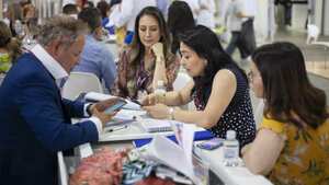 Centro de negocios del mundo de la moda actual