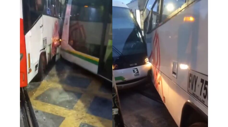 Fuerte accidente en Medellín este 2 de noviembre.