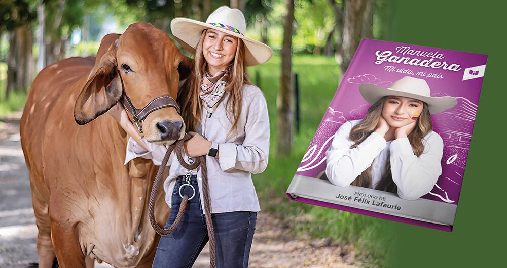 Manuela cumplió 15 años en diciembre pasado y desde ya se considera una empresaria de la ganadería.