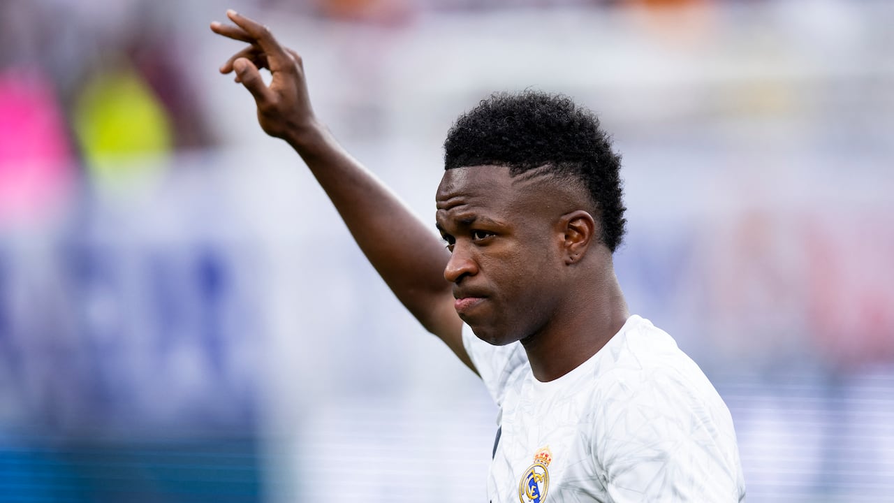 El brasileño Vinicius Jr, jugador del Real Madrid.
