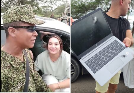 Atención: Andrea Valdiri fue víctima de un atentado en Sucre; hombres armados le dispararon a la camioneta